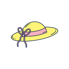 summer hat female detailed style icon