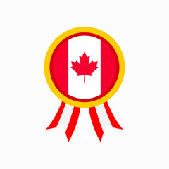 Canada flag vector. can be used for Independence Day celebrations or other events