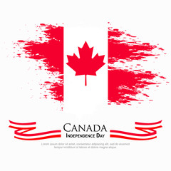 Canada flag vector. can be used for Independence Day celebrations or other events