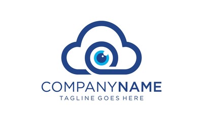 Cloud camera for logo designs inspiration