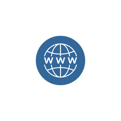 globe icon vector design symbol go to web