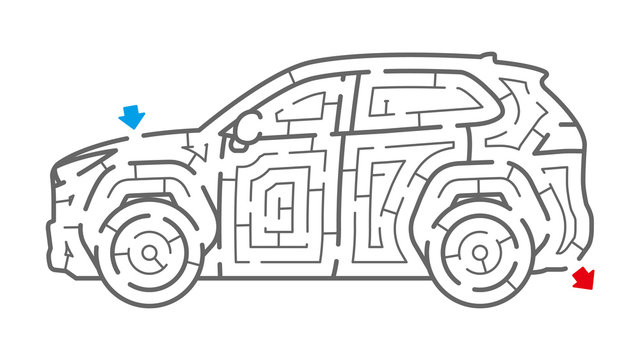 Car maze 