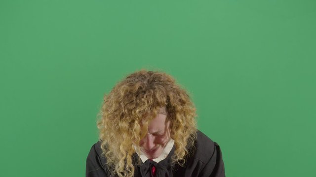Woman Judge Shitting At Court