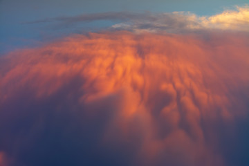 Cloudscape Against Sky During Sunset