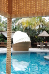 Artistic Ethnic Classy Modern Elegant Luxury Indoor Home Interiors and Outdoor Garden Park Furniture Table Chair Cabinet Accessories from Rattan Plastic Wicker or Wooden Materials for Hotel and House 