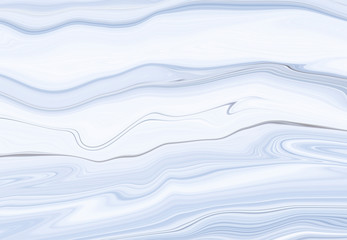 Obraz premium Marble rock texture blue ink pattern liquid swirl paint white dark Illustration background for do ceramic counter tile silver gray that is abstract waves for skin wall luxurious art ideas concept.