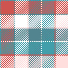 Plaid or tartan vector is background or texture in many color