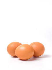 Organic chicken eggs food ingredients concept