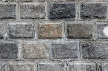 Texture of a decorative brick wall