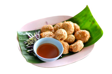 Hoi Jo or Deep Fried Crab meat roll