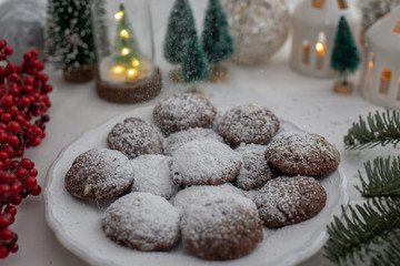 traditional home made sweet German Christmas Cookies 