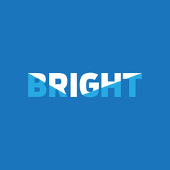 Logotype design about bright lamp idea