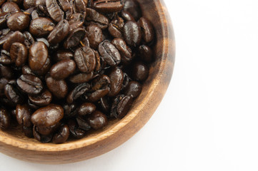 コーヒー豆　深煎り