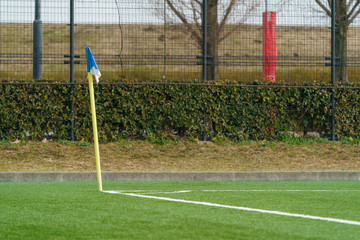 サッカー場　コーナー
