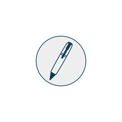 pen supply classic line style icon vector illustration design