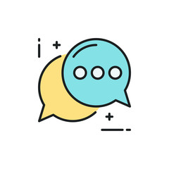 Chat Bubble Vector Icon