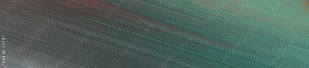 Aufkleber wide header graphic with diagonal line design and dark slate gray, dim gray and slate gray colors and space for text or image