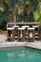 Artistic Ethnic Classy Modern Elegant Luxury Indoor Home Interiors and Outdoor Garden Park Furniture Table Chair Cabinet Accessories from Rattan Plastic Wicker or Wooden Materials for Hotel and House 