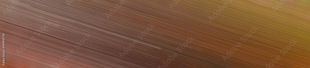 Poster wide banner image with diagonal line design and brown, peru and pastel brown colors and space for te