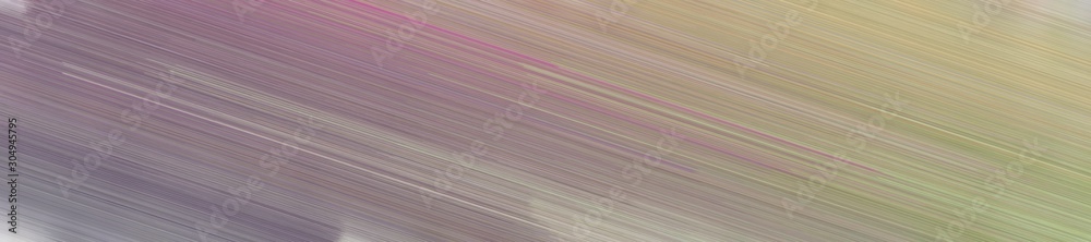 Poster wide banner graphic with diagonal line texture and rosy brown, tan and old lavender colors and space