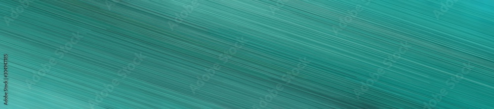 Poster abstract wide header background texture with teal blue, medium aqua marine and teal green colors and