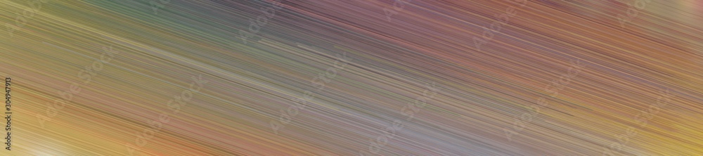 Poster abstract wide banner graphic texture with pastel brown, dark slate gray and tan colors and space for