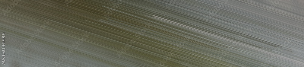 Poster wide header graphic with diagonal line design and dim gray, dark gray and very dark green colors and space for text or image
