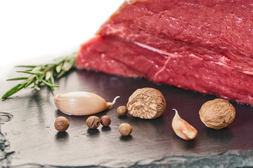  fresh raw meat on board