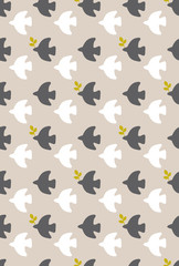 北欧風のシームレスパターン