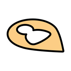 icon of phonebook on white background