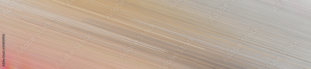 Poster wide header graphic with diagonal line texture and rosy brown, pastel gray and tan colors and space for text or image
