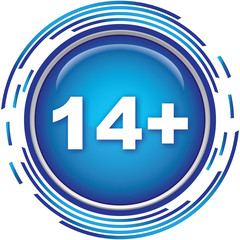 Obraz premium 14+ icon