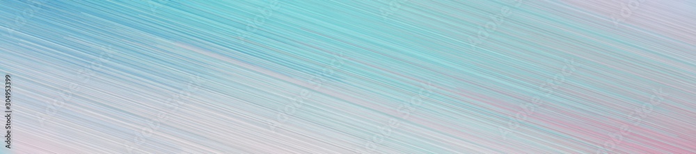 Poster wide header background with diagonal line design and pastel blue, sky blue and light gray colors and space for text or image