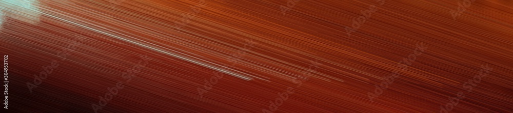 Aufkleber wide banner background with diagonal line design and chocolate, dark red and dark gray colors and space for text or image