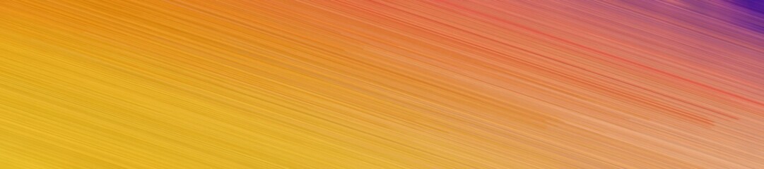wide header image with diagonal line design and peru, golden rod and dark salmon colors and space for text or image