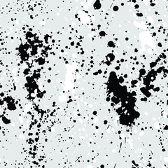Fototapeta premium Paint splashes texture seamless pattern