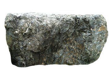 stones white background. Clipping Path