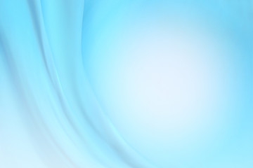 blue cloth background abstract with soft waves