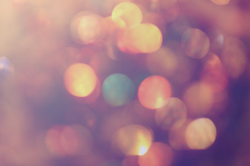 Obraz premium vintage kolor na rozmycie streszczenie tło bokeh.