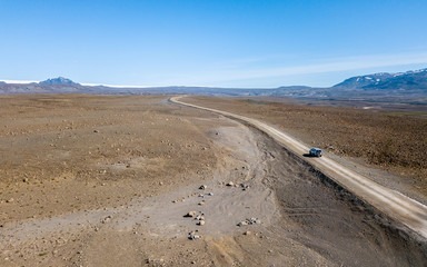 Droga w interiorze Islandii
