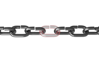 Weakest link in chain. 