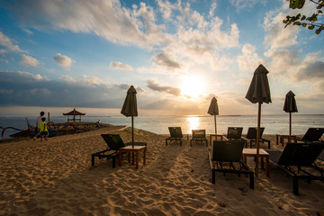 Scenic View of Bali Beach in Indonesia