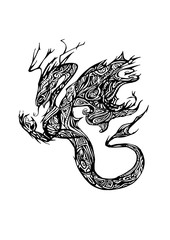 dragon tattoo design