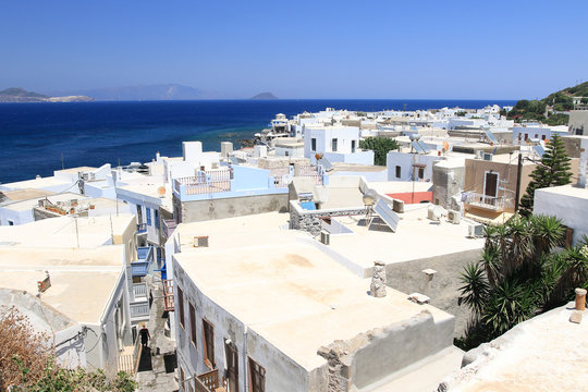 travelling after covid 2021 greek nisyros typical landscape blue doors lockdown