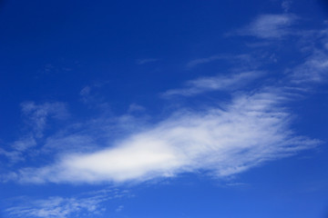 Naklejka na ściany i meble cloud in blue sky at summer