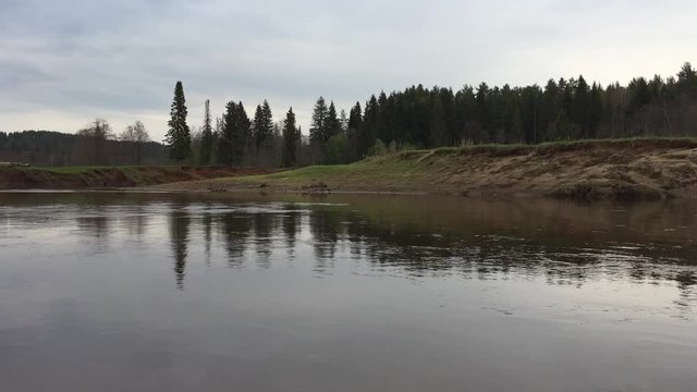 morning on lake