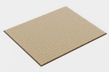 Realistic 3d Render of Door Mat