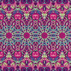 Tribal vintage abstract geometric ethnic seamless pattern ornamental