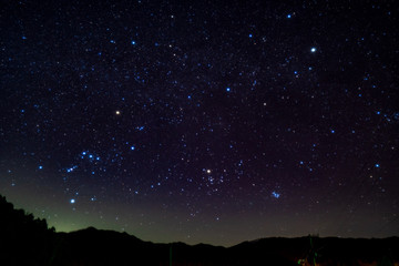Fototapeta premium night sky with stars