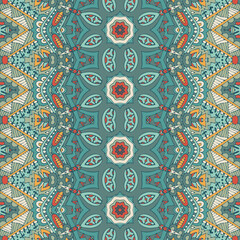 Tribal vintage abstract geometric ethnic seamless pattern ornamental